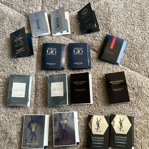 High End man cologne samples